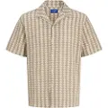 Jack & Jones Summer Luke Texture Resort Kortarmet Skjorte