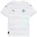 Puma Iceland Women's Team 2025 Away Jersey Youth, Clothing, White/New Navy, 9-10Y