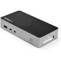 StarTech.com Usb-c-dokk Med Dobbel Hdmi-skjerm Pd 60w