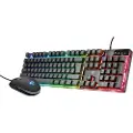 Trust Gaming GXT 838 Azor Gaming Combo - Gamingtastatur - Svart