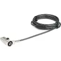 StarTech.com Laptop Cable Lock - Combination Lock for Wedge Lock Slot security cable lock