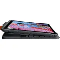 Logitech Slim Folio iPad 10.2" (7th gen) - ES - Tastatur & Foliosett - Spansk - Grå