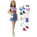 Barbie Mattel dukke - Blond med tilbehør (FVJ42)