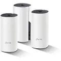 TP-LINK Deco P9 - Wi-Fi-system - (3 rutere) - inntil 6000 kvadratfot 1GbE - Wi-Fi 5 - Dobbeltbånd