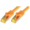 M-Cab PAC0033, 0,5 m, Cat7, SF/UTP (S-FTP), RJ-45, RJ-45, Oransje