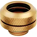 Corsair Hydro X Series XF Hardline 14mm OD Fitting - Armatur for væskekjølesystem - gull (en pakke 4)