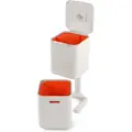 Joseph Joseph Totem Max - Søppelbøtte - flip lid / drawer - 60 L - sten
