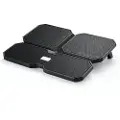 DeepCool Multi Core X6 - Notebookvifte - 15.6 - 100 mm/140 mm - svart