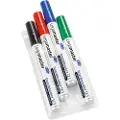 Legamaster 7-110094, 4 stykker, Sort, Blå, Grønn, Rød, 59,6 g, 75 mm, 145 mm, 18 mm