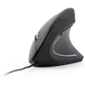 Gembird Ergonomic 6-button wired optical mouse - Vertical mouse - Optisk - 6 - Svart