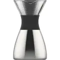 Asobu PourOver, Kaffemaskin for kaldbrygging, Sort, Sølv, Kopper, Rustfritt stål, 1 stykker