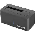 Natec Kangaroo, HDD, SSD, SATA, Serial ATA II, Serial ATA III, 2.5,3.5, 8 TB, USB 3.2 Gen 1 (3.1 Gen 1) Type-A, 5 Gbit/sek.