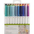 Cricut - Markør - permanent - assorterte farger - vannbasert blekk - 0.4 mm - fin (en pakke 30)