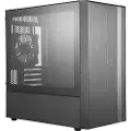 Cooler Master MasterBox NR400 - Tower - micro ATX - sidepanel med vindu - ingen strømforsyning (ATX / PS/2) - svart - USB/lyd