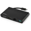 StarTech.com Usb-c Hdmi Og Vga 1xa Gbe Adapter