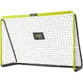 Exit Tempo steel football goal 240x160cm - green/black, Barn, Frittstående, Sort, Grønn, Metall, 3,8 cm, 1.2 mm