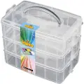 HAMA Beads 6750, Lager boks, Translucent, Rektangulær, Monokromatisk, Plast, Plast