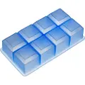 Lurch 00010466, 8 stykker, Rektangulær, Isbrett, Blå, Silikon, -40 - 240 °C