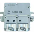 Televes 543503, Kabelspillter, 5 - 2400 MHz, Rustfritt stål, 4,3 dB, 1 stykker, Blister