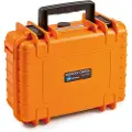 B&W Cases 1000/O/SI, Oransje, Polypropylen (PP), Støvresistent, Vannbestandig, 248,92 x 175,26 x 93,98 mm, 269,2 mm, 215,9 mm