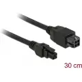 DeLOCK - Strømforlengelseskabel - 4-stifts Micro-Fit (R) til 4-stifts Micro-Fit (hann) - 30 cm