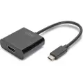 Digitus - Ekstern videoadapter - USB-C 3.1 - HDMI - svart