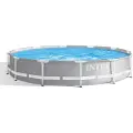 Intex Prisma Frame Range Round Above Ground With Filter Basseng
