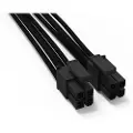 be quiet! CC-4420 Power Cable - 0,45 m - 8-pin(4+4) - EPS12V - 8-pin(4+4) - EPS12V - Hanstik/Hanstik - Lige / Lige
