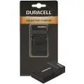 Duracell - USB-batterilader - 1 x batterier lader - svart - for Fujifilm NP W126