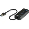 StarTech.com USB 3.0 Hub 4-port USB-hub - USB 3.0 - 4 porter - Svart