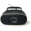 Muse MD-202 VT, Analog, FM, MW, 88 - 108 MHz, 540 - 1600 kHz, Spiller, CD, CD-R, CD-RW