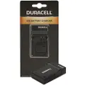 Duracell - USB-batterilader - 1 x batterier lader - svart