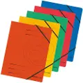 Herlitz Colorspan - Filmappe - for A4 - assorterte farger (en pakke 5)