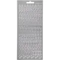 Creativ Company Focus Focus Stickers Silver Letters Design 2