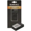 Duracell DRC5901, USB, Innendørs, Canon NB-6L, Sort, 5 V, 5 V