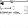 Lemvigh-Muller M16X80 sort stålbolt DIN 931 10.9 - (25 stk.)