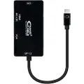 Nanocable 10.16.4301-bk Usb-c-videokonverter 10 Cm