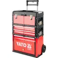 YATO YT-09101, Verktøykiste, Metall, Sort, Rød, 45 kg, 520 mm, 320 mm