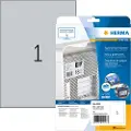 Herma 4593, Sølv, Rektangel, A4, Universell, Polyester, Matte