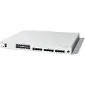 Cisco Catalyst 1300-24XTS - Switch - L3 - smart - 12 x 10 Gigabit Ethernet + 12 x 10 Gigabit SFP+ - rackmonterbar