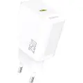 Dudao USB-C GaN-vegglader 25 W med Power Delivery – Hvit
