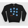 The Dudes Tripping Balls Classic Seasonal Genser svart