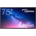 Optoma Creative Touch 5753RK - 75 Diagonalklasse 5-Series LED-bakgrunnsbelyst LCD-skjerm - interaktiv - med pekeskjerm (multiberørings) - 4K UHD (2160p) 3840 x 2160 - Direct LED