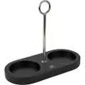 Peugeot Linea Bamboo tray with handle matt black - HORECA