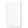 FIXED MagZen - Trådløs nødlader - Li-pol - 6000 mAh - 23.1 Wh - 20 watt - 3 A - PD 3.0 (24 pin USB-C) - hvit