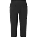 Montane F Tucana Lite Capri Pants, turbukser, dame, svart