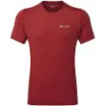 Montane Dart T-Shirt, herre, rød