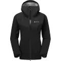 Montane F Phase Xt Jacket, skalljakke, dame, svart