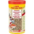 Sera Pond Color Sticks, Damfisk, Tørr fiskemat, Pellet, Vitamin A, Vitamin B1, Vitamin B2, Vitamin C, Vitamin D3, Vitamin E, Stor, Medium, Liten (fingerbøl), 28%