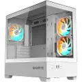 Gigabyte Aorus C201w Ice Panoramica Glass Usb 3.0 Pc-tårnkasse